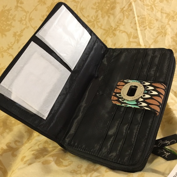 Vera Bradley Sierra Stream TurnLock Wallet NWT - Picture 3 of 3